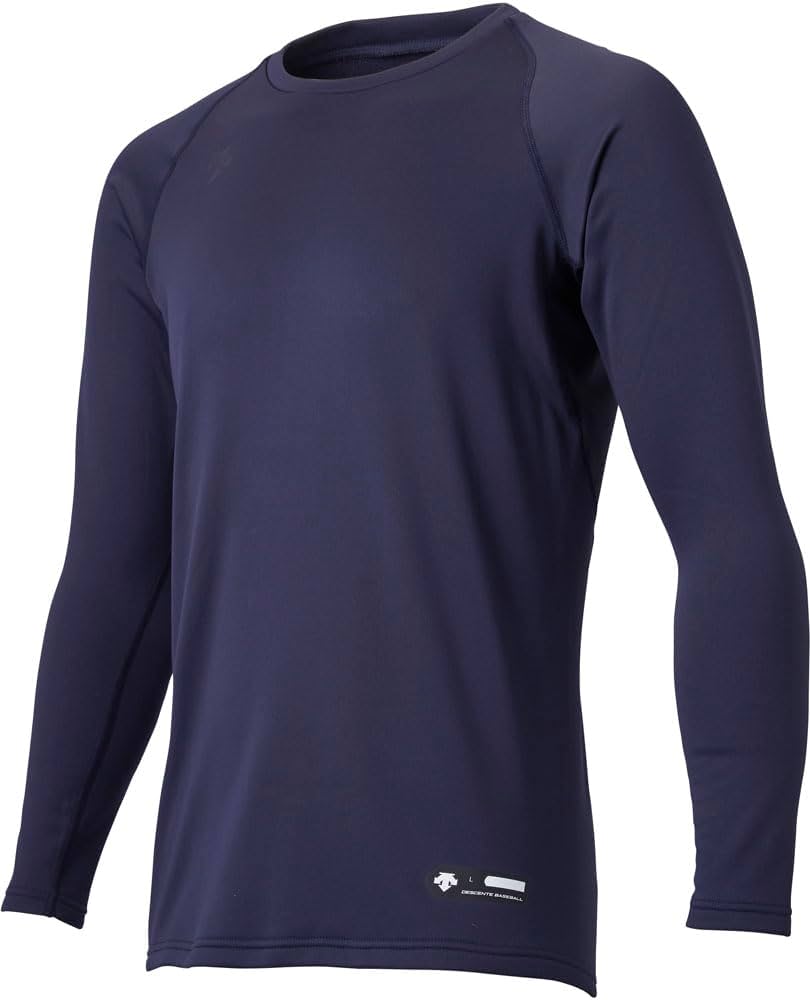 Amazon.co.jp: Descente Baseball Underwear, Round Neck, Long